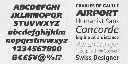 Frutiger Next Font Poster 3